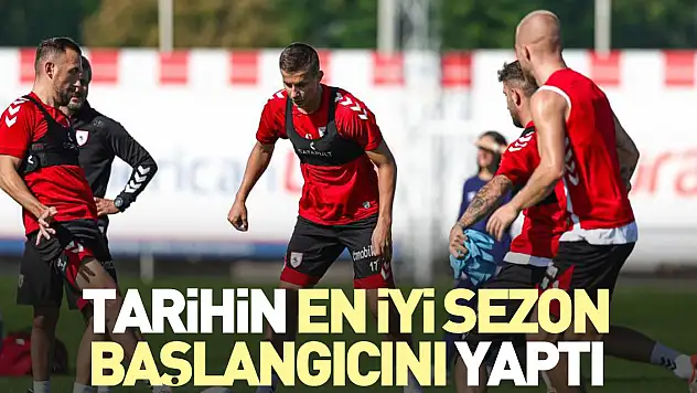 Tarihin en iyi sezon başlangıcını yaptı