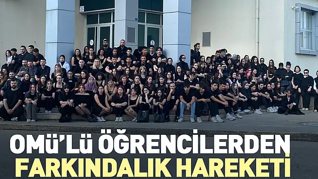 OMÜ'lü Öğrencilerden Farkındalık Hareketi