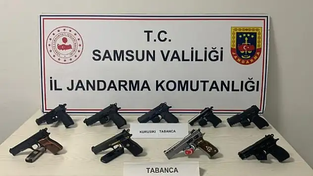 Kaçak silah ticaretinden 7 kişi yakalandı