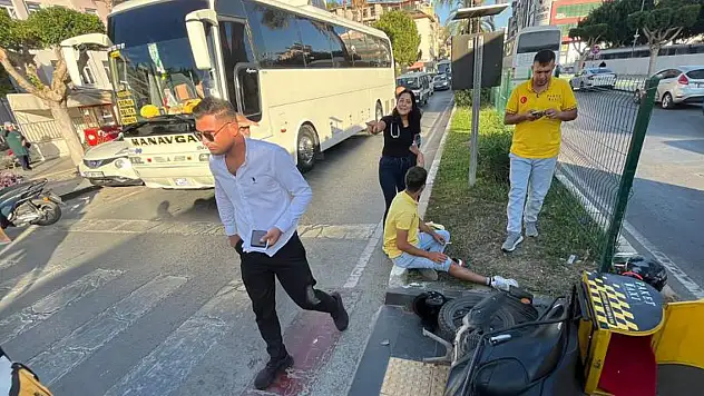 ADLİYE ÖNÜNDE KAZA