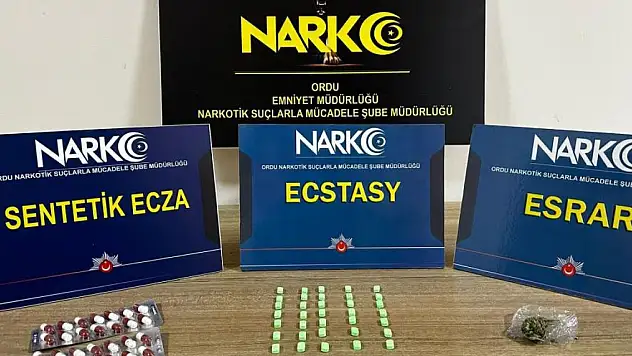 Ordu'da uyuşturucu operasyonu