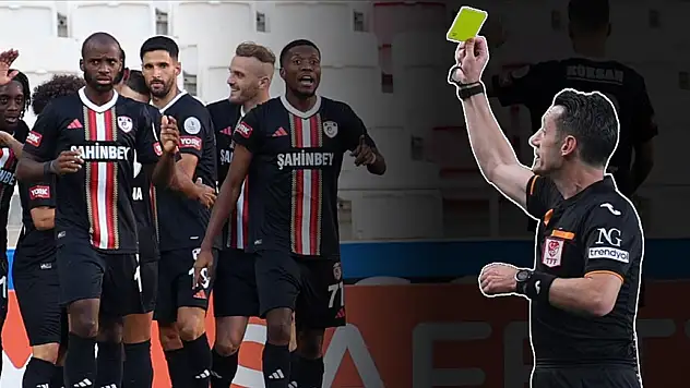 Gaziantep FK, Süper Lig'de en çok kart gören takım oldu