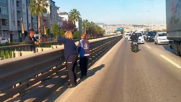 Zabıta intiharı önledi