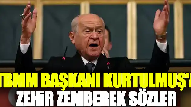 TBMM Başkanı Kurtulmuş'a zehir zemberek sözler