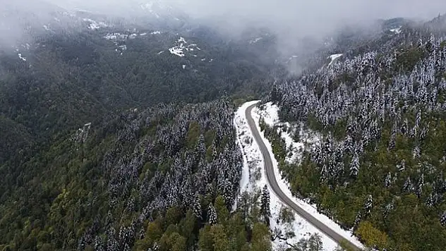 Sonbahar ve kış aynı karede