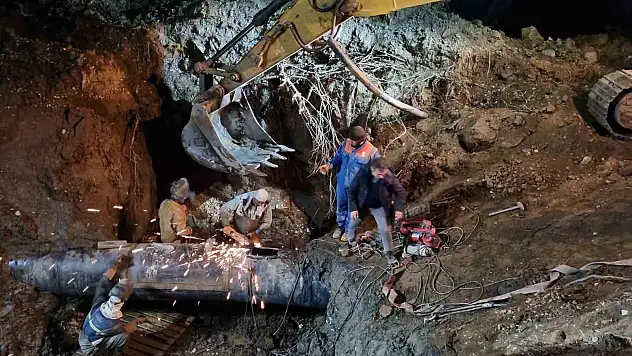 Havşeri isale hattında çalışmalar son buldu