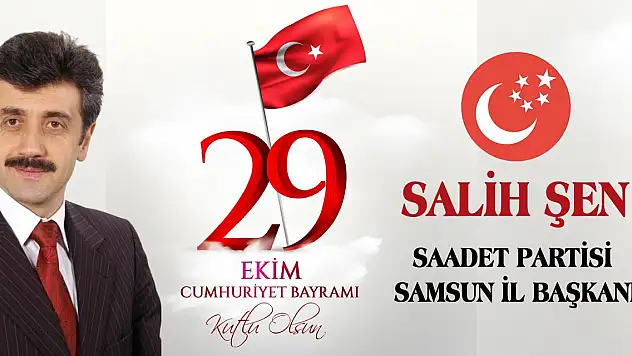 Saadet Partisi Samsun İl Başkanı Salih Şen