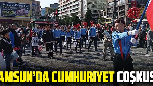 Samsun'da Cumhuriyet Coşkusu