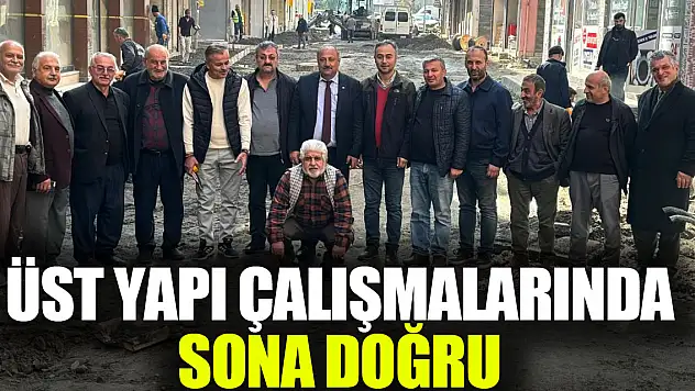 Üst Yapı Çalışmalarında Sona Doğru