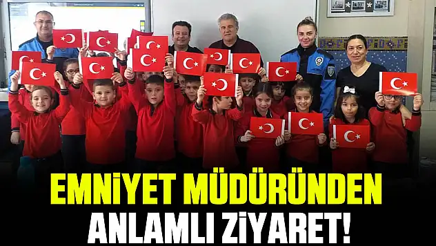 Emniyet Müdüründen Anlamlı Ziyaret!