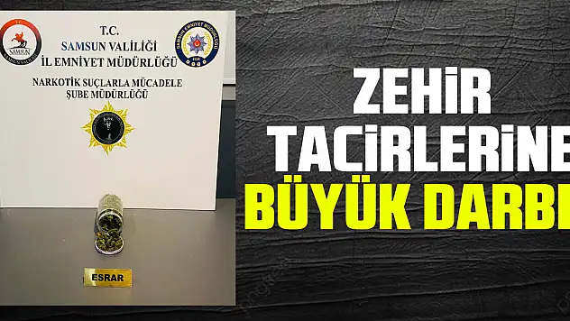 Zehir Tacirlerine Büyük Darbe!