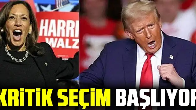 Kritik seçim başlıyor