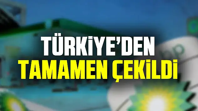 TÜRKiYE'DEN TAMAMEN ÇEKiLDi