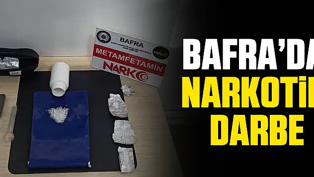 Bafra'da Narkotik Darbe