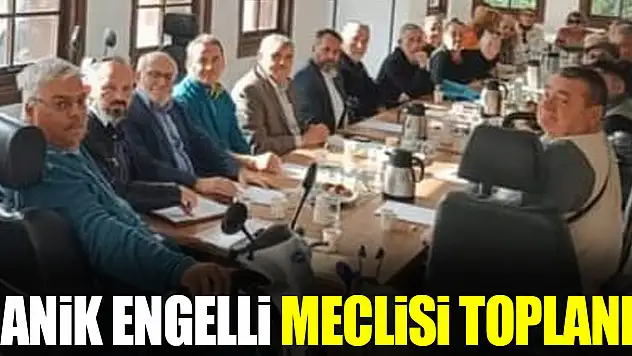Canik Engelli Meclisi Toplandı