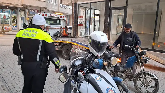 Motosikletlere yönelik trafik denetimi