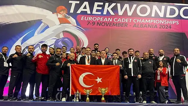 'Yıldız' tekvandocular, Avrupa şampiyonu oldu