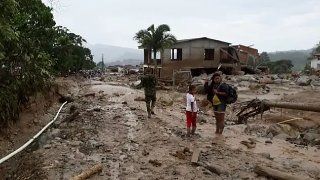 Kolombiya'da Ulusal Afet İlanı