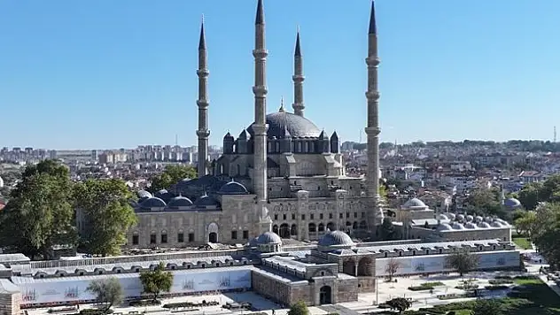 Selimiye Camisi'nde 'ince işçilik'