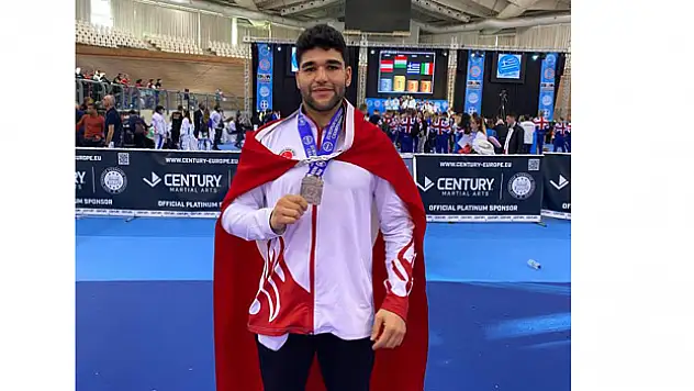 EBB sporcusu Koç, Avrupa ikincisi oldu