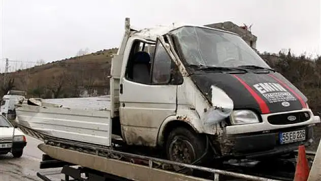 Samsun'da Kaza: 2 YARALI