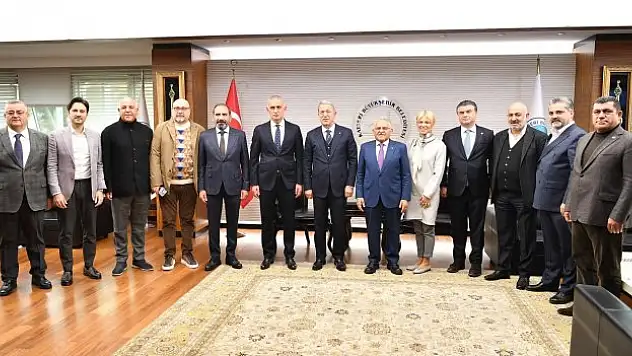 Başkan Büyükkılıç'a ziyaret