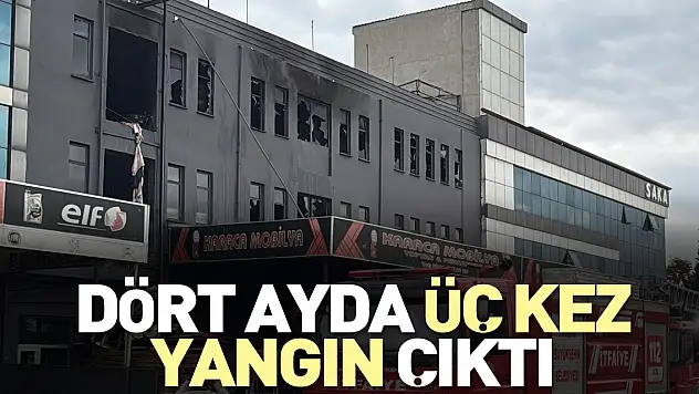 Dört ayda üç kez yangın çıktı