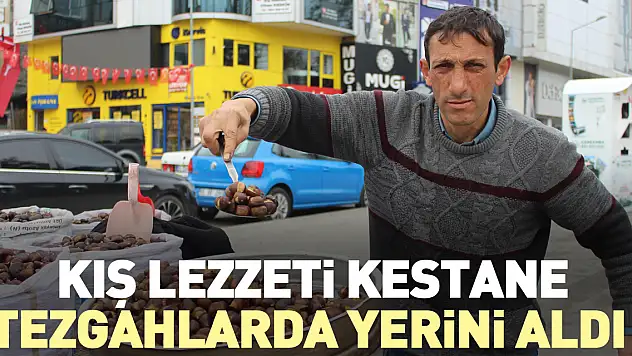 KIŞ LEZZETİ KESTANE TEZGAHLARDA YERİNİ ALDI