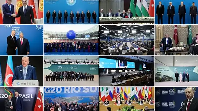 Erdoğan yoğun diplomasi trafiğinde