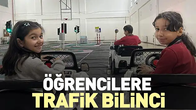 Öğrencilere trafik bilinci!
