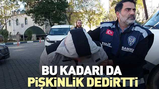 Bu kadarı da pişkinlik dedirtti