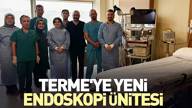 Terme'ye yeni endoskopi ünitesi