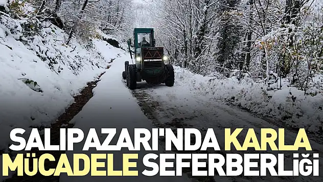 Kış Fena Bastırdı! Ekipler Sahada