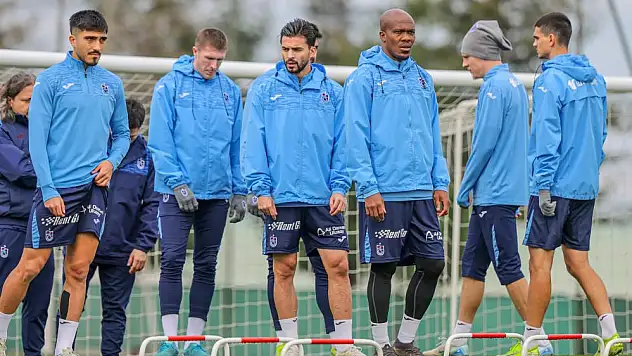 Trabzonspor, Alanyaspor maçı hazırlıklarını sürdürdü