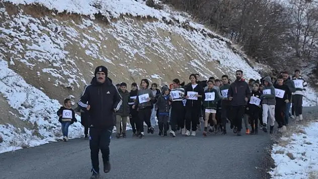Antrenmanlar köy yolunda yapıldı