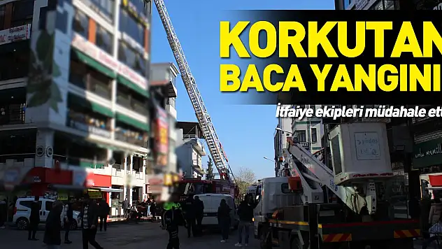 Baca Yangını Korkuttu