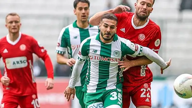 Konyaspor ile Antalyaspor puan paylaştı
