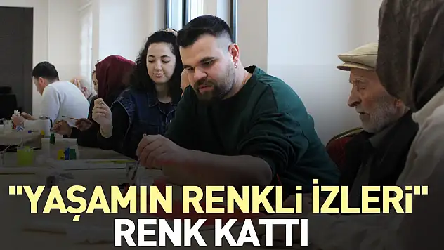 'Yaşamın Renkli İzleri' Renk Kattı