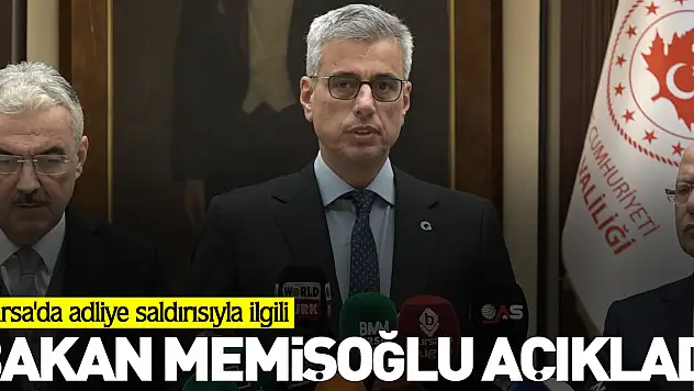 Bakan Memişoğlu Açıkladı