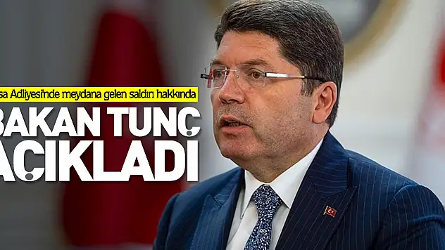 Bakan Tunç, açıkladı