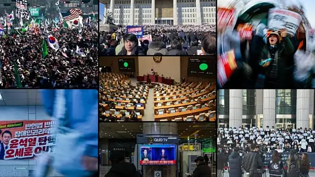 Yoon'un azlinin talep edilmesine şahit oldu