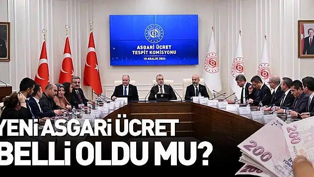 Asgari Ücret için ekonomik veriler görüşülecek!