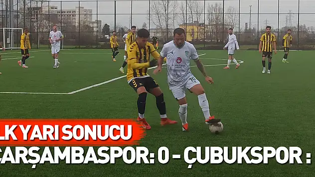 ÇARŞAMBASPOR İLK YARIYA GERİDE BAŞLADI