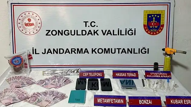 Zonguldak'ta uyuşturucu operasyonu