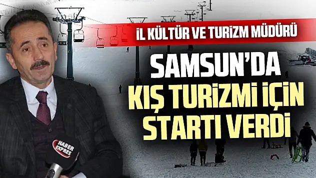 ALMAZ, SAMSUN'DA KIŞ TURİZMİ İÇİN STARTI VERDİ