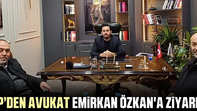 SP'den Avukat Emirkan Özkan'a ziyaret