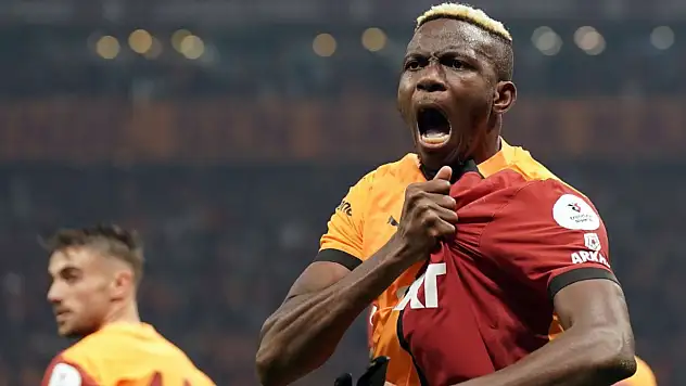 Galatasaray ligin ilk yarısına lider girdi