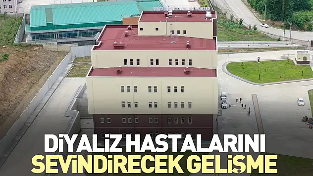 Salıpazarı'nda Diyaliz Hastalarını Sevindirecek Gelişme