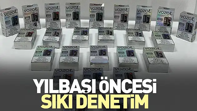 Yılbaşı öncesi sıkı denetim