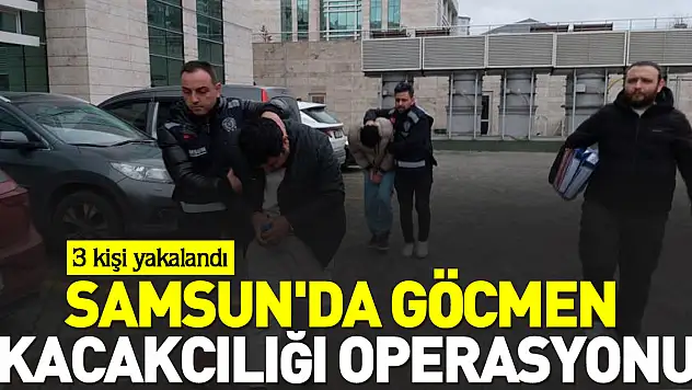 Göçmen kaçakçılığı operasyonu